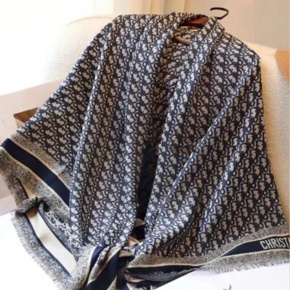 Dior Oblique Shawl - New, Never Worn